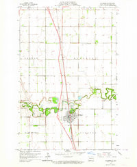HILLSBORO, ND HISTORICAL MAP GEOPDF 7.5X