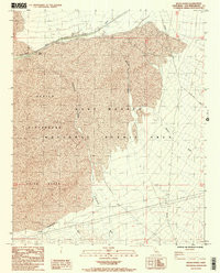 KELSO DUNES, CA HISTORICAL MAP GEOPDF 7.