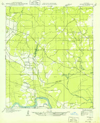 ROCK HILL, LA HISTORICAL MAP GEOPDF 7.5X