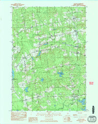 STETSON, ME HISTORICAL MAP GEOPDF 7.5X7.