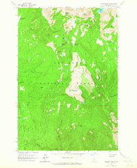 HANOVER MOUNTAIN, ID HISTORICAL MAP GEOP