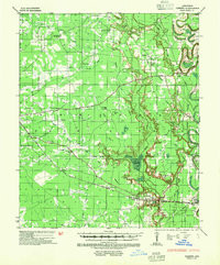 COLLINS, AR HISTORICAL MAP GEOPDF 15X15