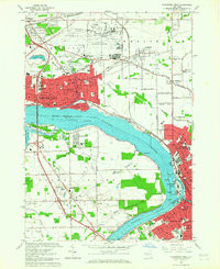 TONAWANDA WEST, NY HISTORICAL MAP GEOPDF