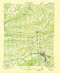 MOCCASIN GAP, VA-TN HISTORICAL MAP GEOPD