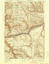 ARLINGTON, WA-OR HISTORICAL MAP GEOPDF 3