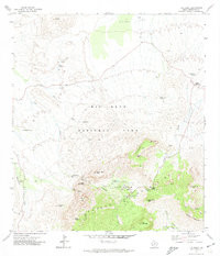 THE BASIN, TX HISTORICAL MAP GEOPDF 7.5X