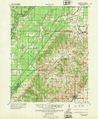 RECTOR, AR-MO HISTORICAL MAP GEOPDF 15X1