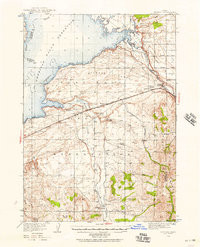 MICHAUD, ID HISTORICAL MAP GEOPDF 15X15