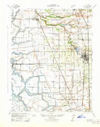 LODI, CA HISTORICAL MAP GEOPDF 15X15 GRI