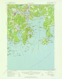 MACHIAS, ME HISTORICAL MAP GEOPDF 15X15