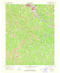 HAZARD SOUTH, KY HISTORICAL MAP GEOPDF 7