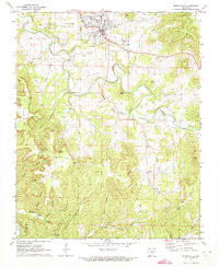 BERRYVILLE, AR HISTORICAL MAP GEOPDF 7.5