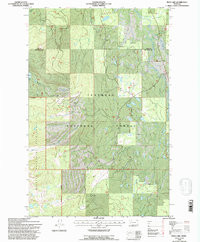 PECK LAKE, MT HISTORICAL MAP GEOPDF 7.5X