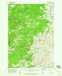 TWIN PEAKS, ID HISTORICAL MAP GEOPDF 15X