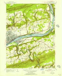 BERWICK, PA HISTORICAL MAP GEOPDF 7.5X7.