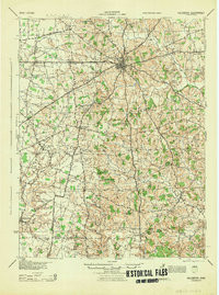 HILLSBORO, OH HISTORICAL MAP GEOPDF 15X1