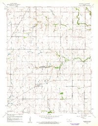 GREENWICH, KS HISTORICAL MAP GEOPDF 7.5X