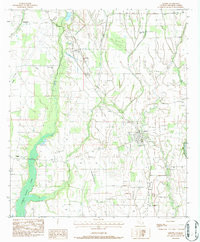 GILBERT, LA HISTORICAL MAP GEOPDF 7.5X7.