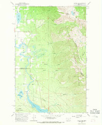 CRATER LAKE, MT HISTORICAL MAP GEOPDF 7.