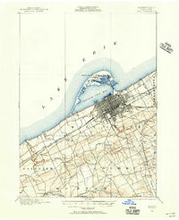 ERIE, PA HISTORICAL MAP GEOPDF 15X15 GRI