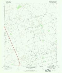 GARDENDALE NW, TX HISTORICAL MAP GEOPDF