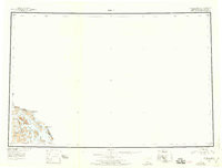 ATLIN, AK HISTORICAL MAP GEOPDF 1X3 GRID