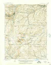 GEORGETOWN, CO HISTORICAL MAP GEOPDF 15X