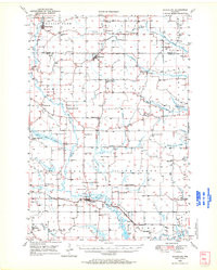 RIDGELAND, WI HISTORICAL MAP GEOPDF 15X1