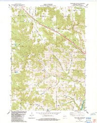 STENULSON COULEE, WI HISTORICAL MAP GEOP