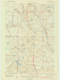 OXBOW, ME HISTORICAL MAP GEOPDF 15X15 GR