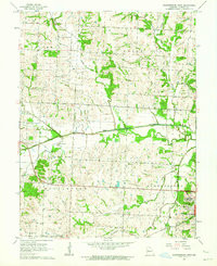 WARRENSBURG WEST, MO HISTORICAL MAP GEOP