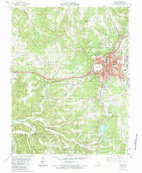 ROLLA, MO HISTORICAL MAP GEOPDF 7.5X7.5