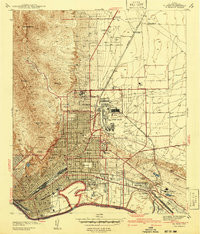 EL PASO, TX HISTORICAL MAP GEOPDF 7.5X7.