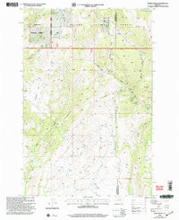 DEVILS FENCE, MT HISTORICAL MAP GEOPDF 7