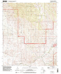PATAGONIA, AZ HISTORICAL MAP GEOPDF 7.5X