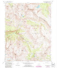 SNOWMASS MOUNTAIN, CO HISTORICAL MAP GEO