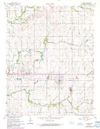 LA HARPE, KS HISTORICAL MAP GEOPDF 7.5X7