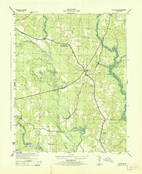 LITTLETON, VA HISTORICAL MAP GEOPDF 7.5X