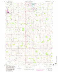 MONTEZUMA, OH HISTORICAL MAP GEOPDF 7.5X