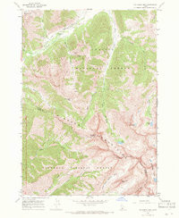 PHI KAPPA MOUNTAIN, ID HISTORICAL MAP GE