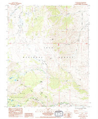 COYOTE FLAT, CA HISTORICAL MAP GEOPDF 7.