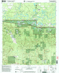 NEW AUGUSTA, MS HISTORICAL MAP GEOPDF 7.