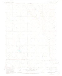 ANTELOPE RESERVOIR, CO HISTORICAL MAP GE