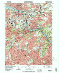 NORRISTOWN, PA HISTORICAL MAP GEOPDF 7.5
