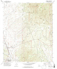 HUMBOLDT, AZ HISTORICAL MAP GEOPDF 7.5X7