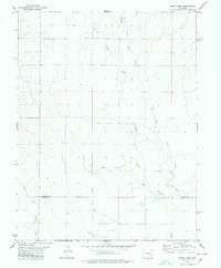 SCOTT DRAW, CO HISTORICAL MAP GEOPDF 7.5