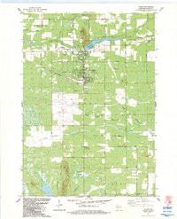 ADAMS, WI HISTORICAL MAP GEOPDF 7.5X7.5