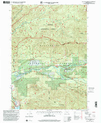 MCKENZIE BRIDGE, OR HISTORICAL MAP GEOPD