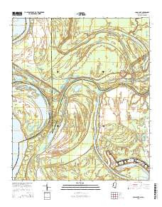 LONG LAKE, MS-LA TNM GEOSPATIAL PDF 7.5X