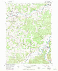 TIOGA, PA-NY HISTORICAL MAP GEOPDF 7.5X7